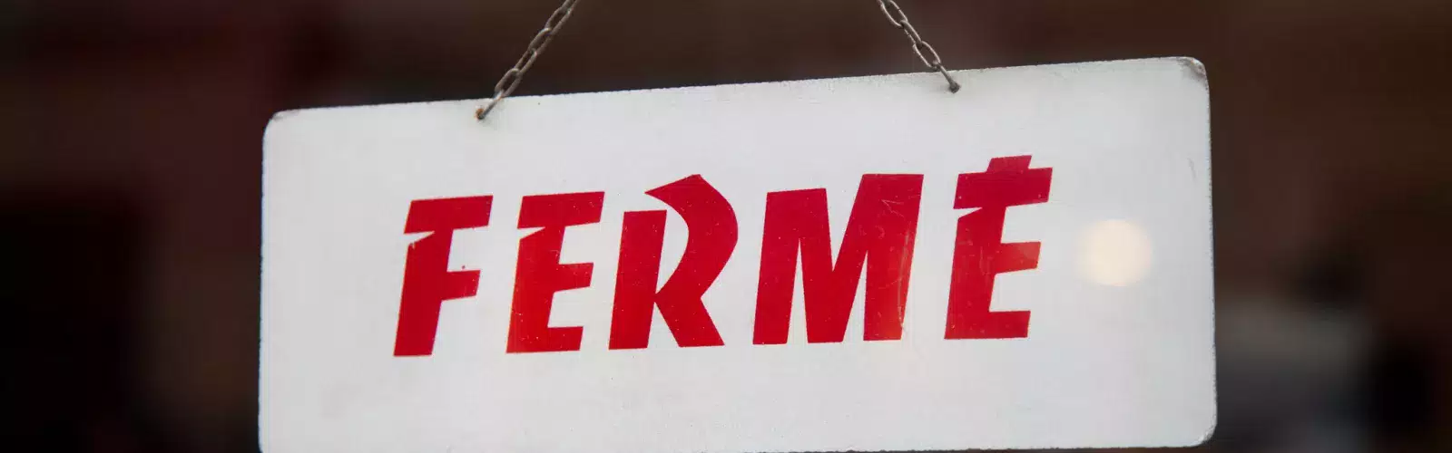 Fermé
