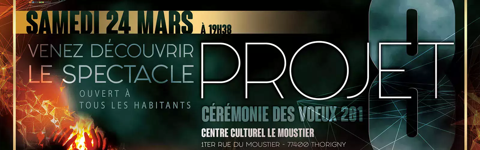 Cérémonie des voeux le 24 mars 2018 à 19h38