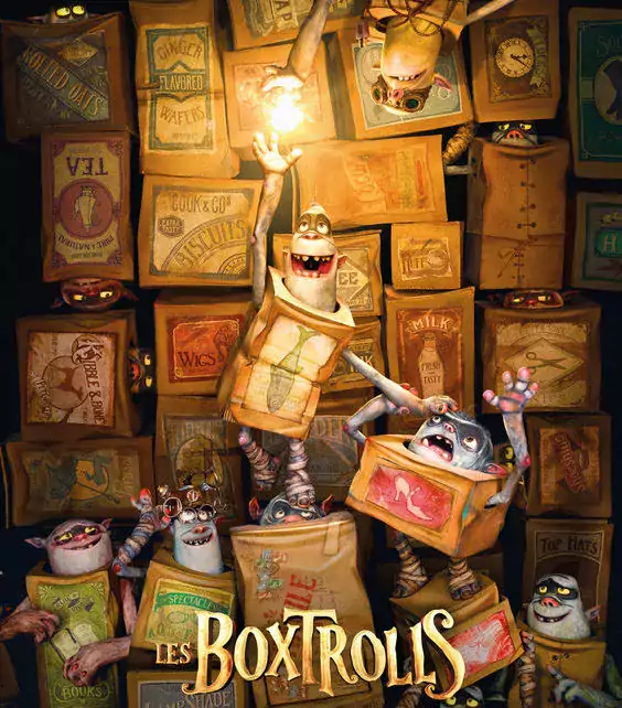 Affiche Les Boxtrolls